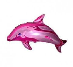 GoDan Fóliový balón 24" - Pink Dolphin