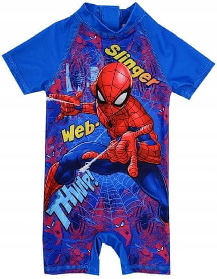 Eplusm Chlapčenské plavky Spider-man s UV ochranou