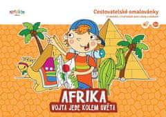 Afrika Vojta jede kolem světa - Cestovatelské omalovánky