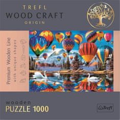 Puzzle Barevné balóny 1000 dílků - Wood Craft Origin puzzle