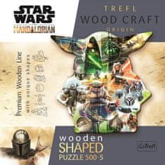 Puzzle The Mandalorian Záhadný Grogu 505 dílků - Wood Craft Origin puzzle