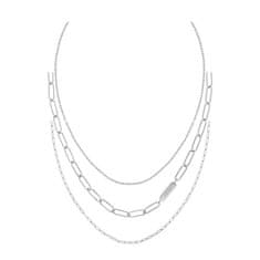 Calvin Klein Súprava dámskych oceľových náhrdelníkov Defiant 35000432
