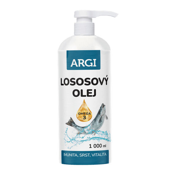 Argi Lososový olej 1000 ml