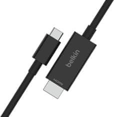 Belkin kábel USB-C na HDMI 2.1, 2 m, čierny, AVC012bt2MBK - rozbalené