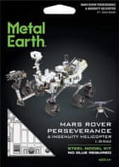 Metal Earth 3D puzzle Mars Rover Perseverancia & Ingenuity Helicopter