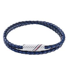 Tommy Hilfiger Štýlový dvojitý kožený náramok 2790470