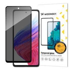 WOZINSKY Wozinsky Privacy Glass Tvrdené sklo pre Samsung Galaxy A53 5G - Čierna KP26345