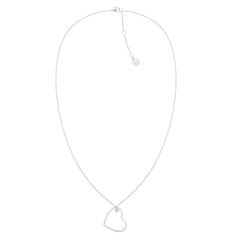 Tommy Hilfiger Slušivý oceľový náhrdelník so srdiečkom Minimal Hearts 2780756