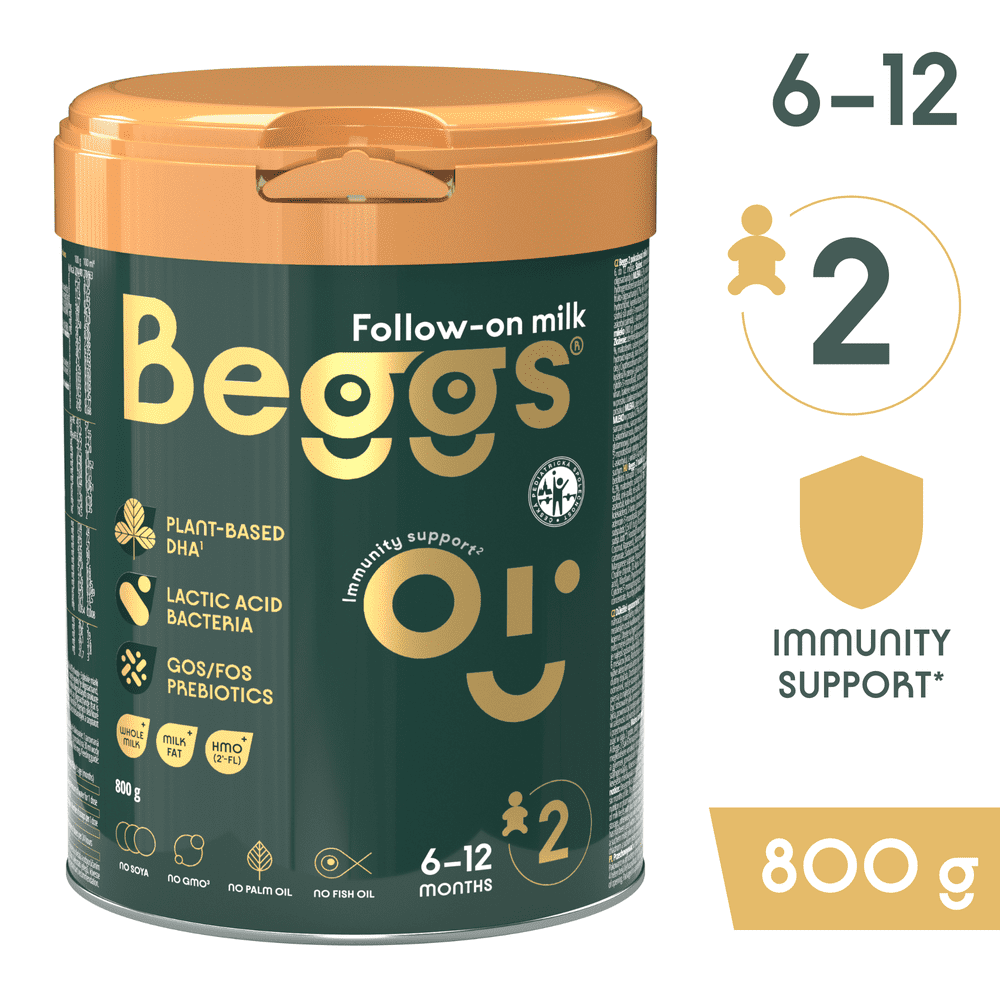 Beggs 2 pokračovacie mlieko 800 g