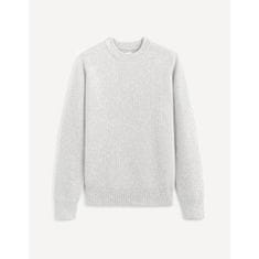 Celio Pletený sveter Terzo s okrúhlym výstrihom CELIO_1089834 XL