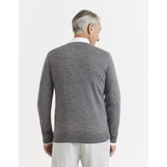 Celio Semerirond sveter z merino vlny CELIO_1099560 S