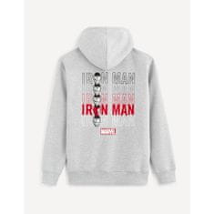 Celio Iron Man mikina s kapucňou CELIO_1107856 S