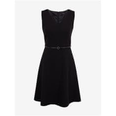 Orsay Čierne dámske šaty s opaskom ORSAY_490450-660000 40