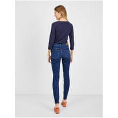 Orsay Tmavomodré dámske skinny fit džínsy ORSAY_311868-548000 40