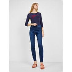 Orsay Tmavomodré dámske skinny fit džínsy ORSAY_311868-548000 40