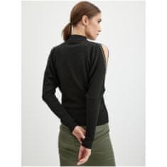 Orsay Čierny dámsky sveter s rozparky ORSAY_540145-660000 L