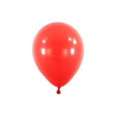 Amscan Pastelové balóny jablkovo červené 12cm 100ks