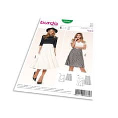 Burda Strih Burda 6880 - Zvonová sukňa, dlhá sukňa