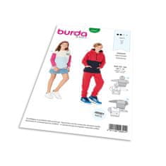 Burda Strih Burda 9301 - Detská mikina (2 varianty)