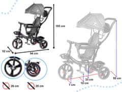 WOWO Trojkolka Trike Fix Lite - OUTLET Trojkolka Trike Fix Lite