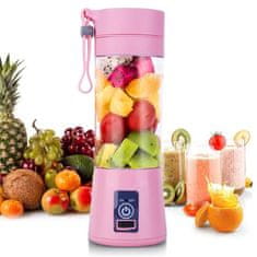 Foxter  2052 Prenosný smoothie mixér 380 ml ružový