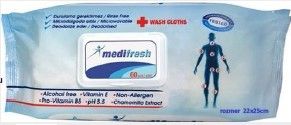 Fresh´n soft Freshn soft - medifresh vl. utierky pre dospelych s klipom 60ks