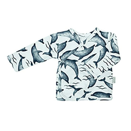 NICOL Dojčenská bavlněná košilka Nicol Dolphin 56 (0-3m)