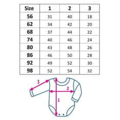 KOALA 4-dielna dojčenská súprava Koala Angel smotanová 62 (3-6m)