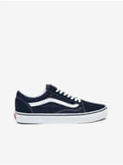 Vans Tmavo modre pánske kožené tenisky VANS UA Old Skool 42 1/2