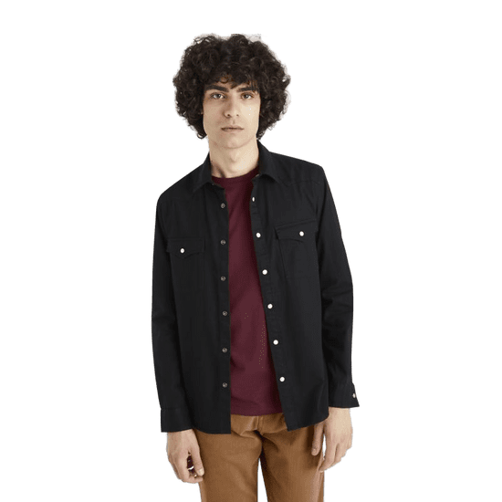 Celio Cadenlo denimová košeľa moderného strihu CELIO_1113220 S