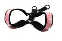 limaya reflexný postroj pre psov Pink anarchy S (38 cm - 52 cm)