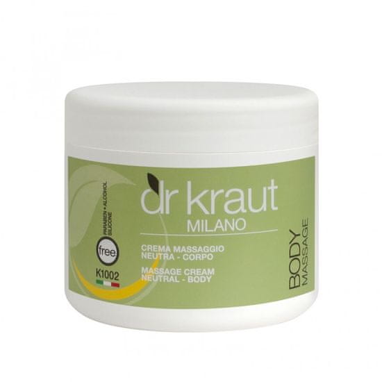 dr.kraut MILANO Masážny krém Neutral 500ml