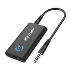 Blitzwolf BT05 Bluetooth Transmiter 3.5mm jack, čierny