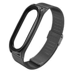 Tech-protect Milanese remienok na Xiaomi Mi Band 7, black