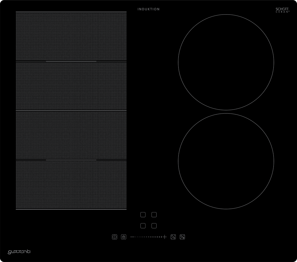 GUZZANTI vstavaná indukčná doska GZ 8405A