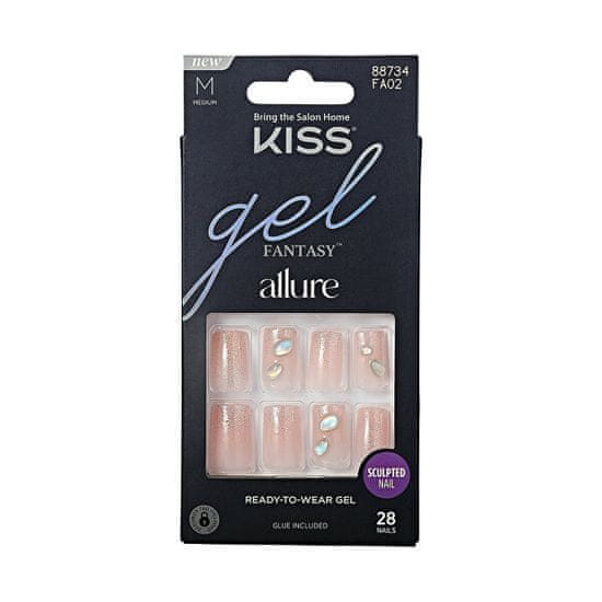 KISS Gélové nechty Gel Fantasy Allure - Transformation 28 ks