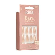 KISS Nalepovacie nechty Bare but Better Nails - Nude Dráma 28 ks