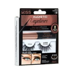 KISS Magnetické umelé riasy s očnými linkami Eyelash Kit 03 (Magnetic Eyeliner)