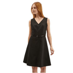 Orsay Čierne dámske šaty s opaskom ORSAY_490450-660000 40