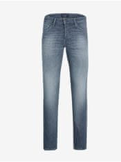 Jack&Jones Modré skinny rifle Jack & Jones Glenn 36/32