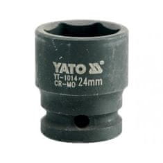 YATO 1/2" rázová šesťhranná objímka 24 mm CrMo