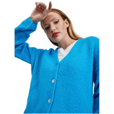 Orsay Modrý dámsky sveter ORSAY_505499545000 L