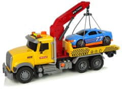 Lean-toys Transportér automobilov Pomoc na ceste Žeriav Žeriavové svetlá