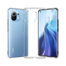 MobilMajak MG Obal / kryt pre Xiaomi Mi 11 Lite 5G transparentný - CLEAR Case 2mm