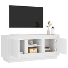 Vidaxl TV skrinka biela 102x35x45 cm kompozitné drevo