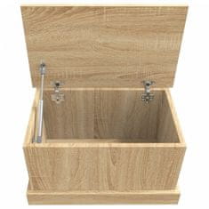 Vidaxl Úložný box dub sonoma 50x30x28 cm spracované drevo