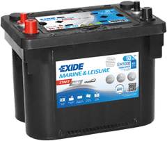 Exide START AGM 50Ah, 12V, 800A , ĽAVÁ !!! EM1000