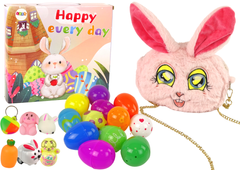 Lean-toys Fidget Toys Veľkonočné vajíčko Set Bag Rabbit