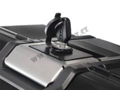 SHAD Kompletná sada bočných čiernych hliníkových kufrov TERRA BLACK , 47/47 litrov bočné kufre, vrátane montážnej sady SHAD BMW F 900 XR