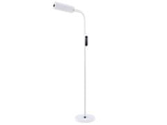 Beliani Stojaca LED lampa 160 cm biela ARIES